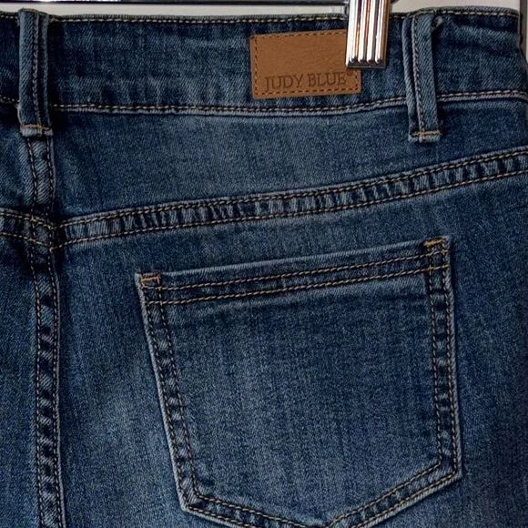 Judy Blue Bermuda Shorts JB1510 Size Large USA Denim Jean Shorts - Picture 4 of 6